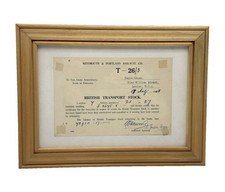 Framed 1948 Weymouth &