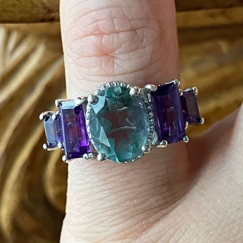 Fluorite african amethyst - fluorite,