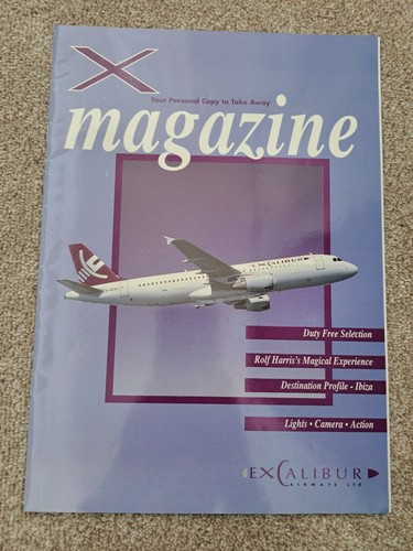 Excalibur airways inflight - excalibur, x