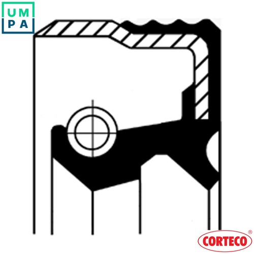 Shaft seal wheel hub 12016441b - shaft,