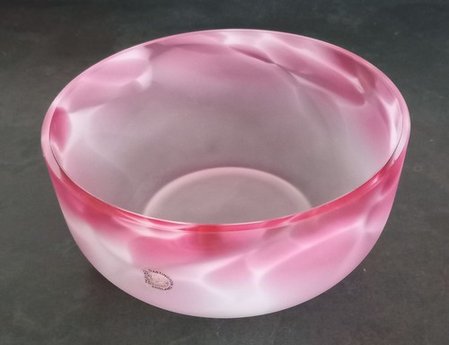 Dartington glass nimbus pink - glass,