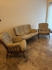 Ercol Sofa With 2 Chairs