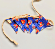 Handmade Wizard School Fabric Bunting: Little Knights garland decoration