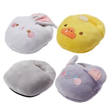 Heated Foot Warmer USB Electric Heater Warmer Pad Cartoon Shaped For Home Office