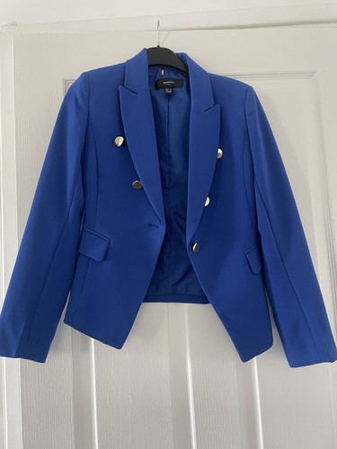 Mango blue royal blazer - blue,