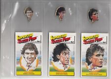 Soccer skills football pins