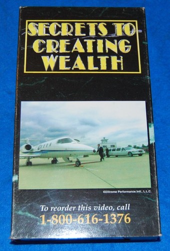 Secrets creating wealth - secrets, vhs