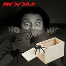 Spider In A Box Prank Wooden