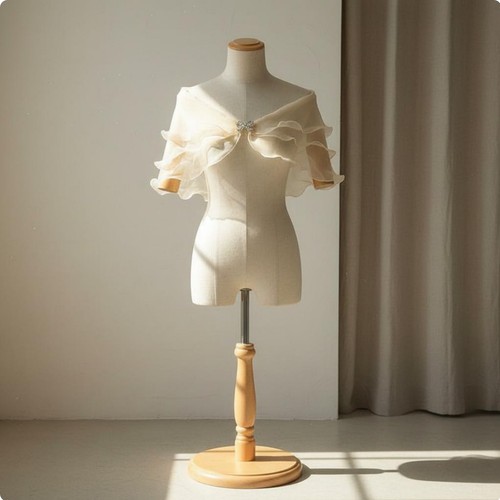 Layer bridal shawl - 3,