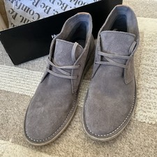 Hush Puppies Grey Suede Desert