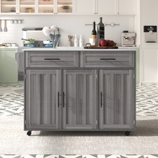 Kitchen Island on Wheels