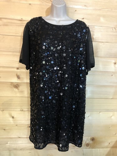 Savoir black sequinned lined - black,