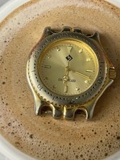 Louis Picard mens dress watch  Gold Tone Wristwatch Working 817