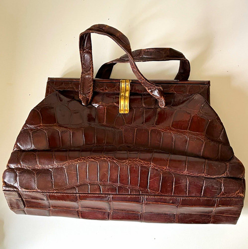 Vintage 1950s brown - vintage,