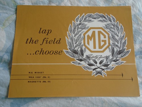 Range brochure sep 1961 - sep, uk