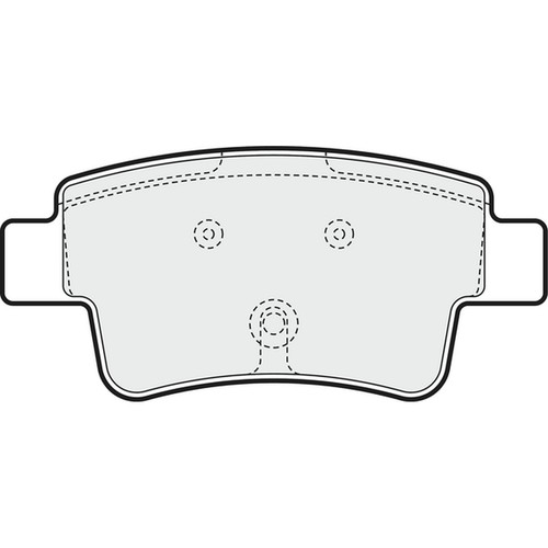Brake pads set - set, for