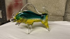 Large Murano Art Glass Bull