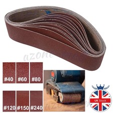 915x100mm Sanding Belts 40/60/80/120/150/240 Mixed Grit 4''x36'' Belt Sanders UK