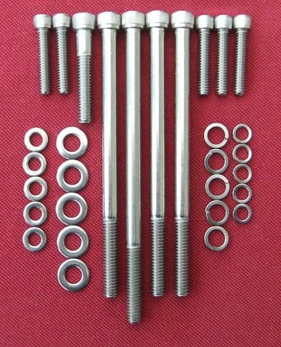 Rover water pump stainless - v8,