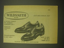 1966 Wildsmith & Co. Shoes
