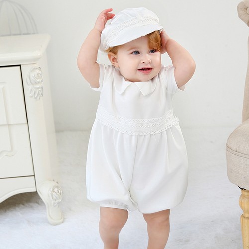 Baby boys satin christening - baby,