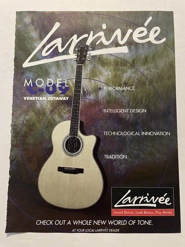 Larrivee guitars magazine - larrivee,
