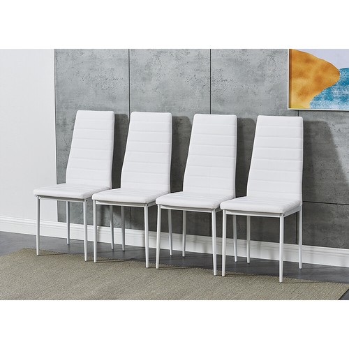 Set 6 dining chairs - /,