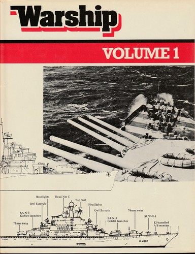 Warship 1977 vol s - warship, 1-4