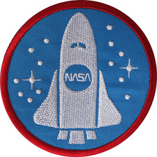 NASA Space Shuttle Iron Sew On