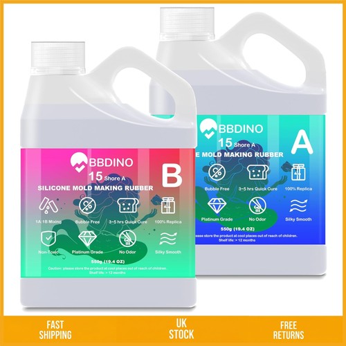 Shore 15a platinum silicone - platinum,