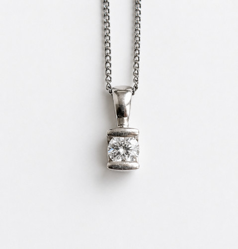 Platinum 950 natural diamond