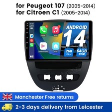 64G Android 14 For Toyota Aygo