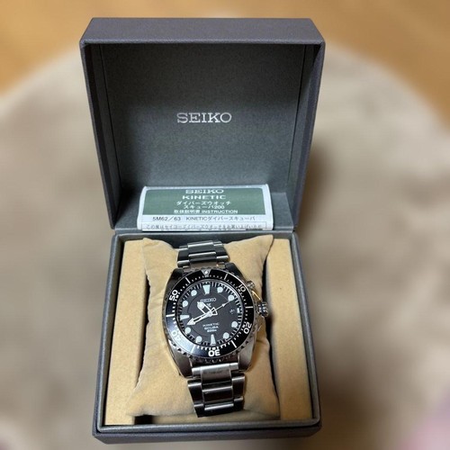 Seiko kinetic scuba - scuba, 5m62-0bl0