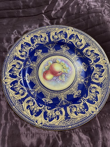 Royal worcester display plate - worcester,