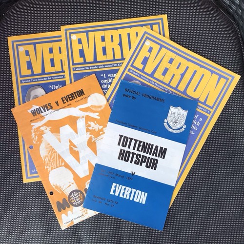 Everton programmes from - programmes,