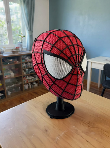 Spiderman inspired mask wall - inspired,