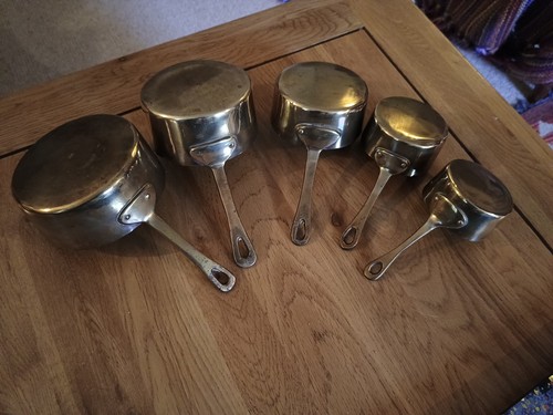 Vintage graduated brass mini - vintage,