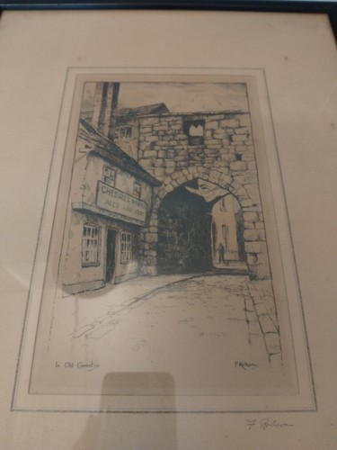 Robson print in old - print, "in