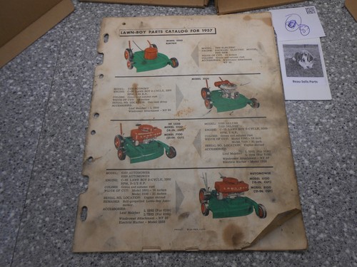 Vintage lawn boy mower 1957 - lawn,