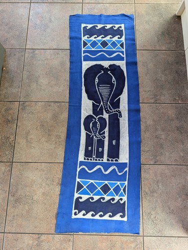 Batik painted fabric ethnic - batik,