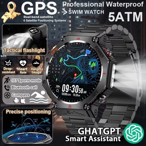 Rex gps smart watch 10atm - t-rex,