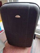 Samsonite Vintage Hard Shell Pull Along Suitcase 24" Charcoal Grey