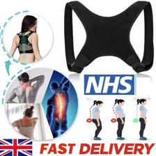 Posture Corrector Body Brace Bad Back Lumbar Shoulder Support Belt Women Men UK