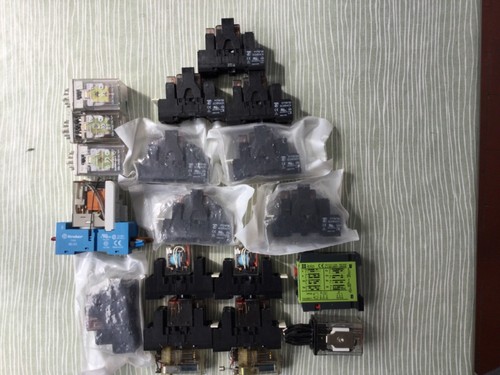 Relays job lot schrack - relays, /