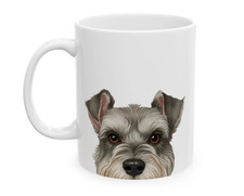 Cute Schnauzer Dog Print