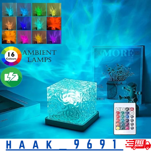 Water wave projection lamp - lamp, |
