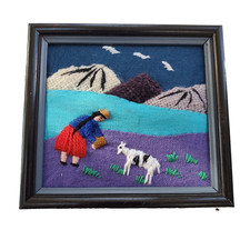 Bolivia Goat Woman South