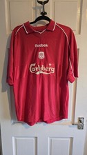 Authentic Liverpool LFC 2000  - 2002 Reebok Home Shirt Hyypia 4