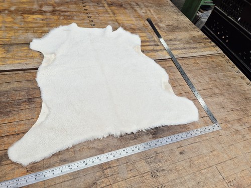 White genuine sheep skin seat - genuine,