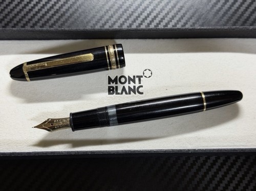 Montblanc 146 ebonite feed 14k - montblanc,